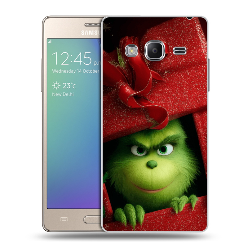 Пластиковый чехол на Samsung Z3 с принтом Новый год Пластиковый чехол на Samsung Z3 с принтом Новый год