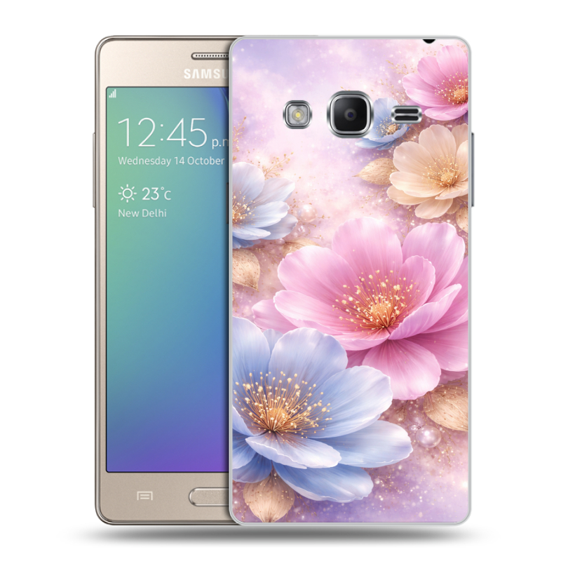 Пластиковый чехол на Samsung Z3 с принтом женский Пластиковый чехол на Samsung Z3 с принтом женский