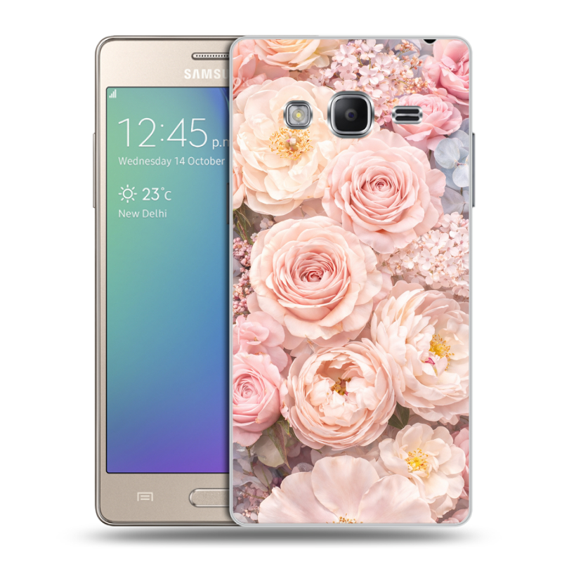 Пластиковый чехол на Samsung Z3 с принтом женский Пластиковый чехол на Samsung Z3 с принтом женский