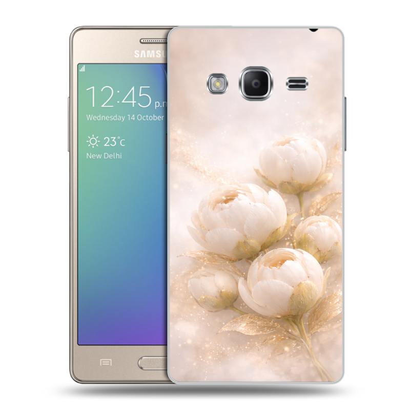 Пластиковый чехол на Samsung Z3 с принтом женский Пластиковый чехол на Samsung Z3 с принтом женский