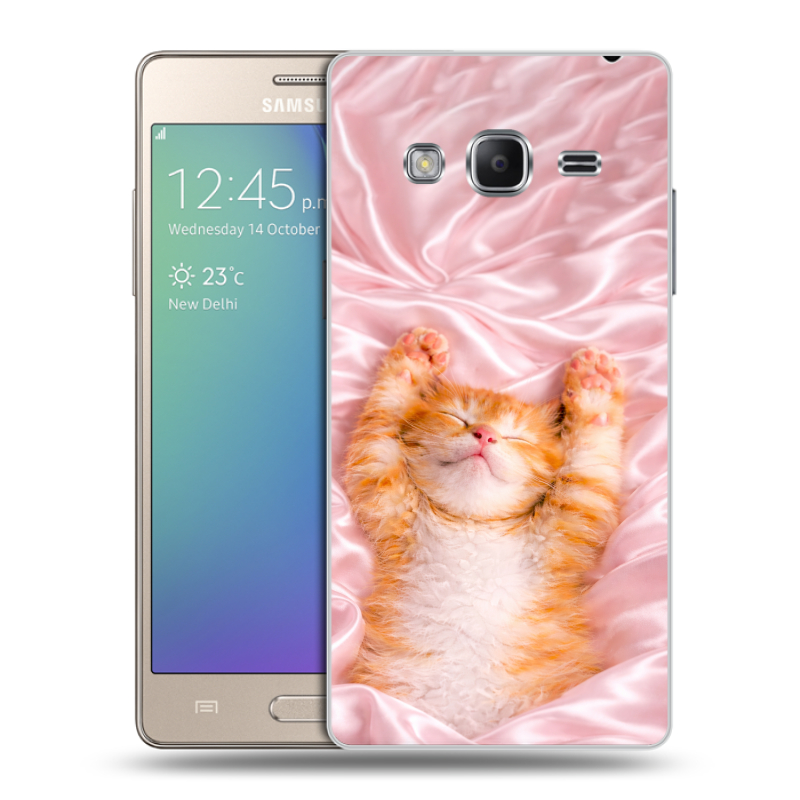 Пластиковый чехол на Samsung Z3 с принтом женский Пластиковый чехол на Samsung Z3 с принтом женский