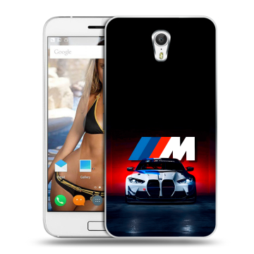 Силиконовый чехол на ZUK Z1 с принтом БМВ BMW Силиконовый чехол на ZUK Z1 с принтом БМВ BMW