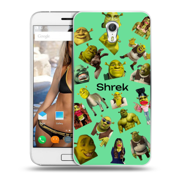 Силиконовый чехол на ZUK Z1 с принтом Шрек Shrek