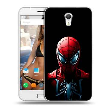 Силиконовый чехол на ZUK Z1 с принтом Spiderman Человек паук Силиконовый чехол на ZUK Z1 с принтом Spiderman Человек паук