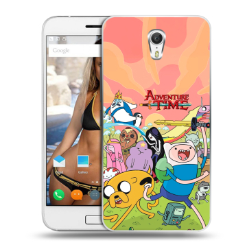 Силиконовый чехол на ZUK Z1 с принтом Adventure time Время приключений Силиконовый чехол на ZUK Z1 с принтом Adventure time Время приключений