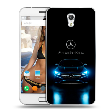 Силиконовый чехол на ZUK Z1 с принтом Mercedes Мерседес Силиконовый чехол на ZUK Z1 с принтом Mercedes Мерседес