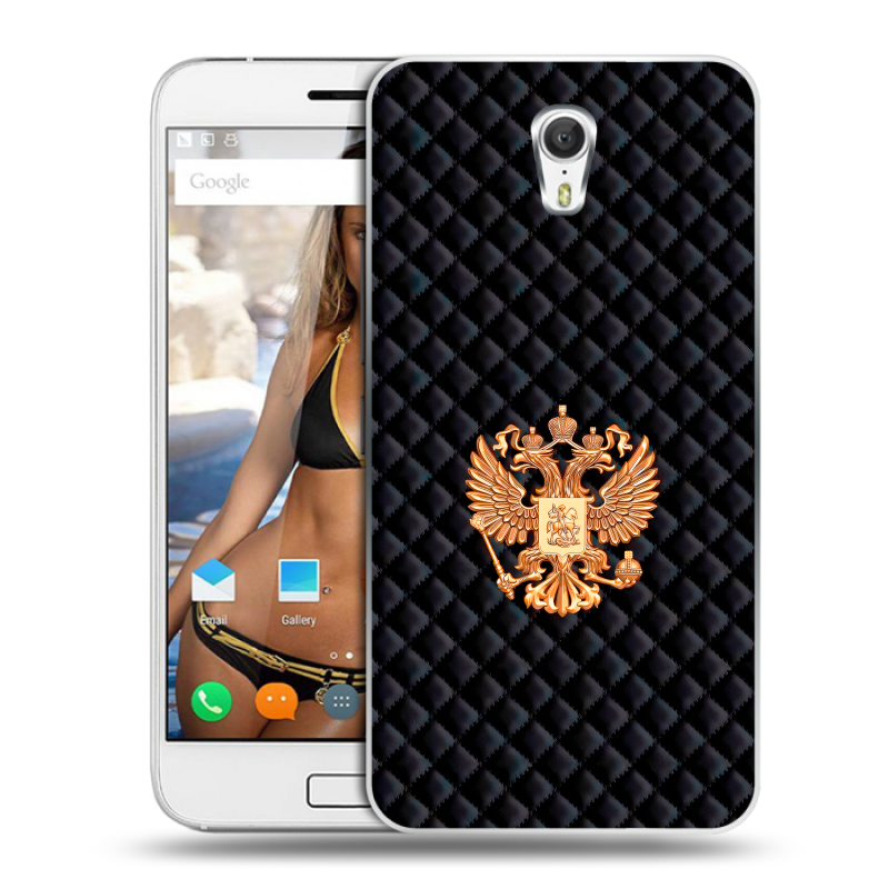 Силиконовый чехол на ZUK Z1 с принтом Герб России принт Силиконовый чехол на ZUK Z1 с принтом Герб России принт