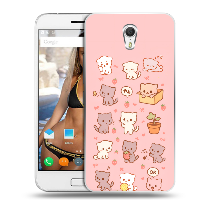 Силиконовый чехол на ZUK Z1 с принтом Hello Kitty Хелоу Кити Силиконовый чехол на ZUK Z1 с принтом Hello Kitty Хелоу Кити