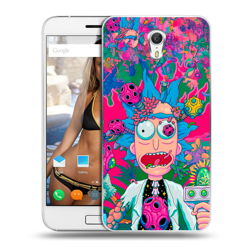 Силиконовый чехол на ZUK Z1 с принтом Рик и Морти Rick Morty Силиконовый чехол на ZUK Z1 с принтом Рик и Морти Rick Morty