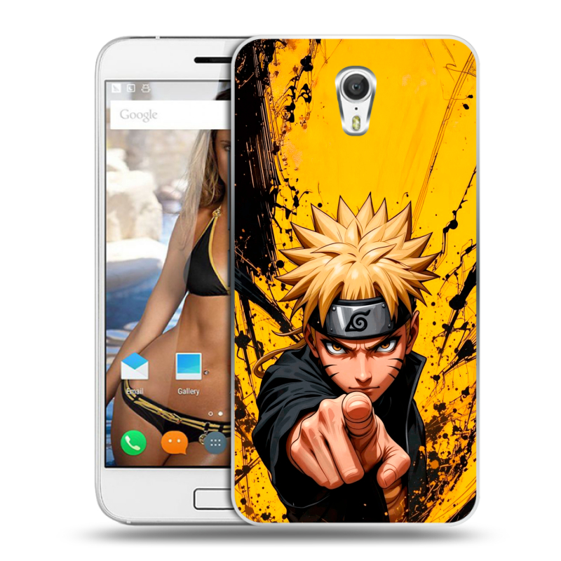 Силиконовый чехол на ZUK Z1 с принтом Naruto Наруто Силиконовый чехол на ZUK Z1 с принтом Naruto Наруто