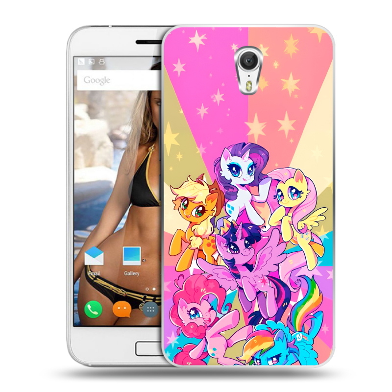 Силиконовый чехол на ZUK Z1 с принтом My little pony Дружба чудо Силиконовый чехол на ZUK Z1 с принтом My little pony Дружба чудо