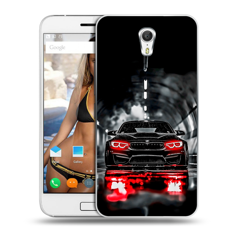 Силиконовый чехол на ZUK Z1 с принтом BMW БМВ Силиконовый чехол на ZUK Z1 с принтом BMW БМВ