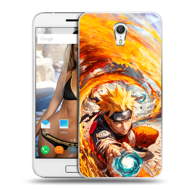 Силиконовый чехол на ZUK Z1 с принтом Аниме Наруто Naruto Силиконовый чехол на ZUK Z1 с принтом Аниме Наруто Naruto