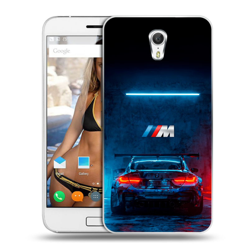 Силиконовый чехол на ZUK Z1 с принтом BMW БМВ Силиконовый чехол на ZUK Z1 с принтом BMW БМВ
