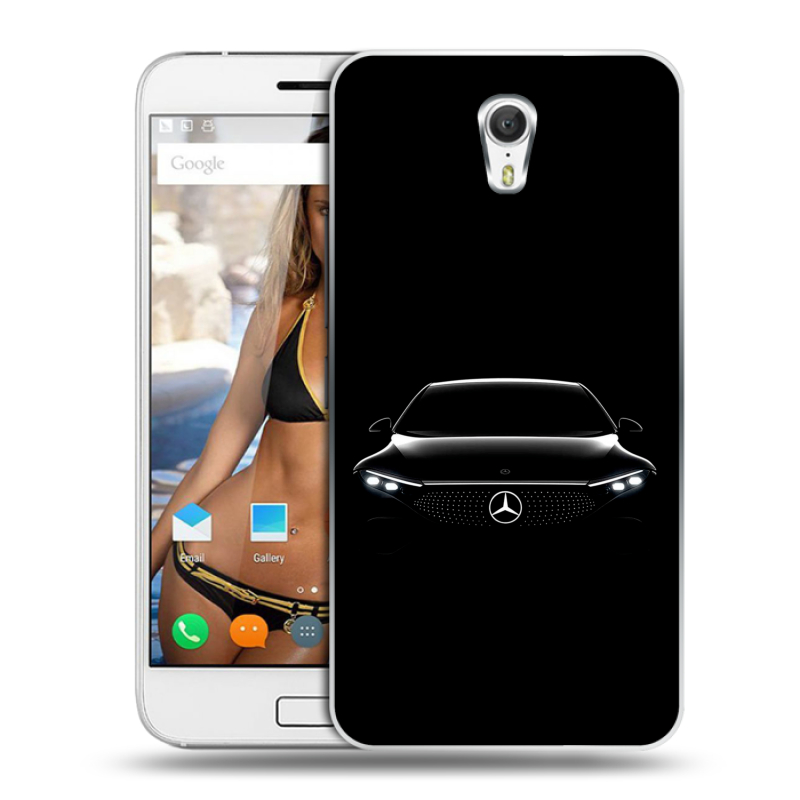 Силиконовый чехол на ZUK Z1 с принтом Mercedes Мерседес Силиконовый чехол на ZUK Z1 с принтом Mercedes Мерседес