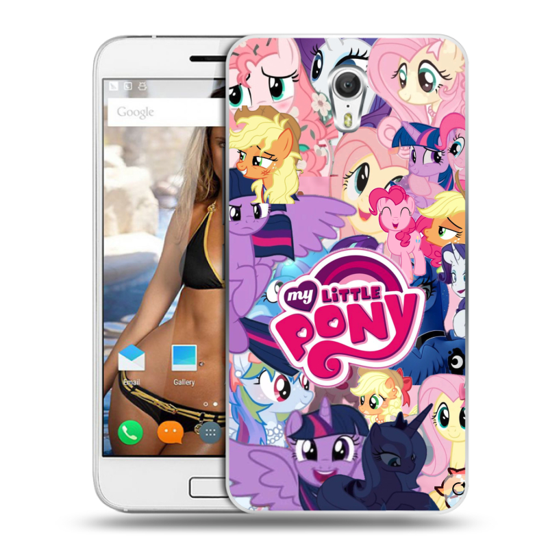 Силиконовый чехол на ZUK Z1 с принтом My little pony Дружба чудо Силиконовый чехол на ZUK Z1 с принтом My little pony Дружба чудо
