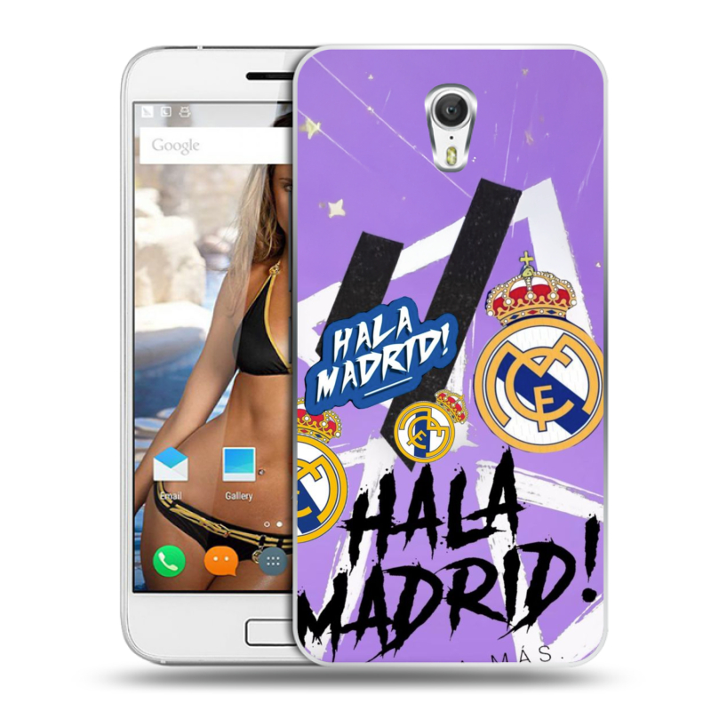 Силиконовый чехол на ZUK Z1 с принтом Real Madrid Реал Мадрид Силиконовый чехол на ZUK Z1 с принтом Real Madrid Реал Мадрид