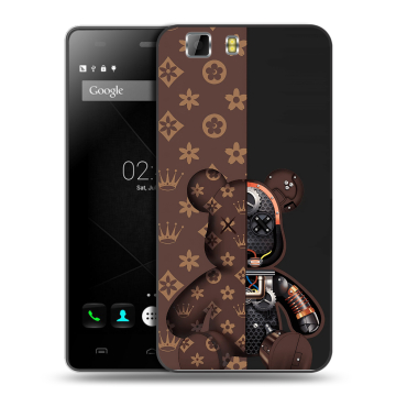 Силиконовый чехол на Doogee X5 с принтом Луи робот Силиконовый чехол на Doogee X5 с принтом Луи робот