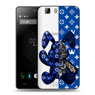 Силиконовый чехол на Doogee X5 с принтом Луи робот Силиконовый чехол на Doogee X5 с принтом Луи робот