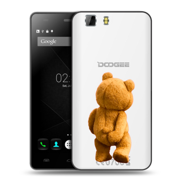 Силиконовый чехол на Doogee X5 с принтом Медведь Силиконовый чехол на Doogee X5 с принтом Медведь