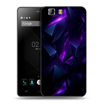 Силиконовый чехол на Doogee X5 с принтом Абстракиция