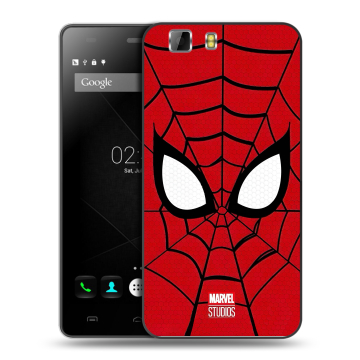 Силиконовый чехол на Doogee X5 с принтом человек паук spiderman Силиконовый чехол на Doogee X5 с принтом человек паук spiderman