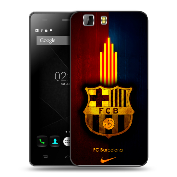 Силиконовый чехол на Doogee X5 с принтом Барселона Barcelona