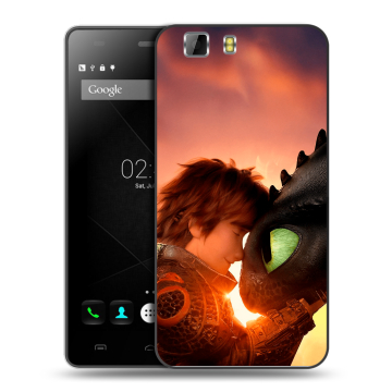 Силиконовый чехол на Doogee X5 с принтом Как приручить дракона Силиконовый чехол на Doogee X5 с принтом Как приручить дракона