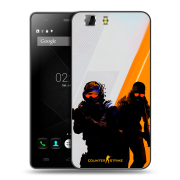 Силиконовый чехол на Doogee X5 с принтом Контер страйк Counter strike Силиконовый чехол на Doogee X5 с принтом Контер страйк Counter strike
