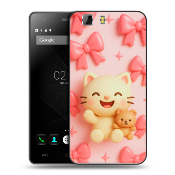Силиконовый чехол на Doogee X5 с принтом для девочек Силиконовый чехол на Doogee X5 с принтом для девочек