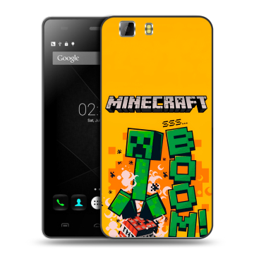 Силиконовый чехол на Doogee X5 с принтом Майнкрафт Minecraft Силиконовый чехол на Doogee X5 с принтом Майнкрафт Minecraft