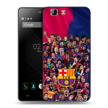 Силиконовый чехол на Doogee X5 с принтом Барселона Barcelona