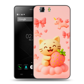 Силиконовый чехол на Doogee X5 с принтом для девочек Силиконовый чехол на Doogee X5 с принтом для девочек
