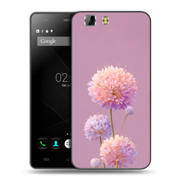 Силиконовый чехол на Doogee X5 с принтом Цветы