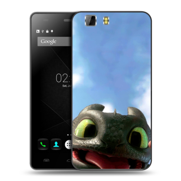 Силиконовый чехол на Doogee X5 с принтом Как приручить дракона Силиконовый чехол на Doogee X5 с принтом Как приручить дракона