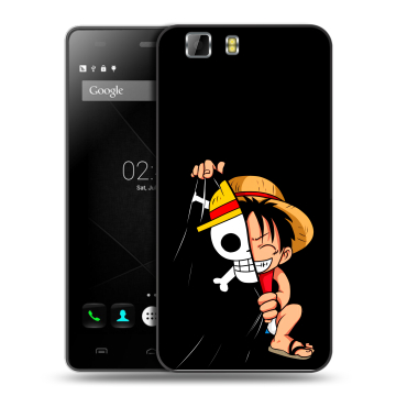 Силиконовый чехол на Doogee X5 с принтом One Piece Ван Пис