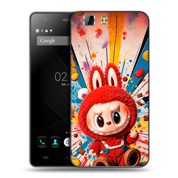Силиконовый чехол на Doogee X5 с принтом Labubu Лабубу Силиконовый чехол на Doogee X5 с принтом Labubu Лабубу