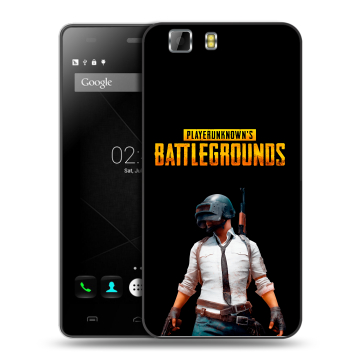 Силиконовый чехол на Doogee X5 с принтом PUGB ПАГБ Силиконовый чехол на Doogee X5 с принтом PUGB ПАГБ