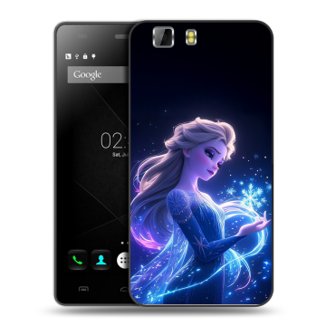 Силиконовый чехол на Doogee X5 с принтом Холодное сердце Frozen Силиконовый чехол на Doogee X5 с принтом Холодное сердце Frozen