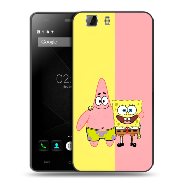 Силиконовый чехол на Doogee X5 с принтом Спанч боб Спанчбоб Силиконовый чехол на Doogee X5 с принтом Спанч боб Спанчбоб