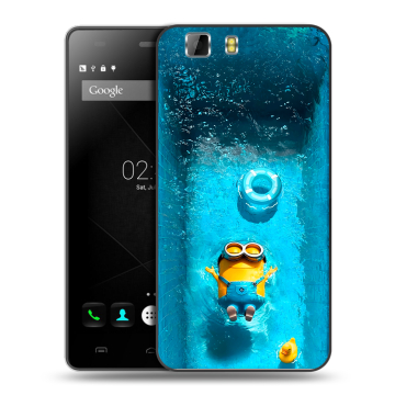 Силиконовый чехол на Doogee X5 с принтом Миньоны Силиконовый чехол на Doogee X5 с принтом Миньоны