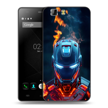 Силиконовый чехол на Doogee X5 с принтом IronMan Железный человек Силиконовый чехол на Doogee X5 с принтом IronMan Железный человек