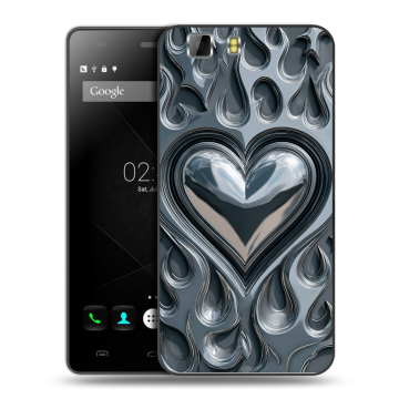 Силиконовый чехол на Doogee X5 с принтом Y2K Силиконовый чехол на Doogee X5 с принтом Y2K