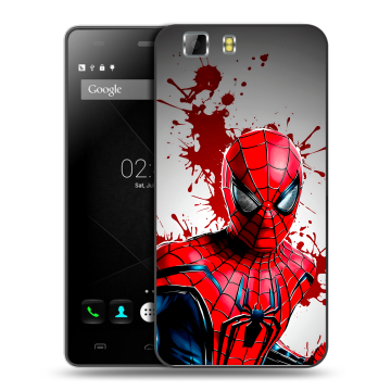 Силиконовый чехол на Doogee X5 с принтом Spiderman Человек паук Силиконовый чехол на Doogee X5 с принтом Spiderman Человек паук