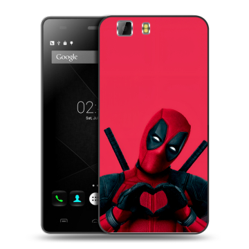 Силиконовый чехол на Doogee X5 с принтом Дедпул Deadpool Силиконовый чехол на Doogee X5 с принтом Дедпул Deadpool