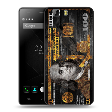 Силиконовый чехол на Doogee X5 с принтом Доллар деньги Силиконовый чехол на Doogee X5 с принтом Доллар деньги