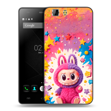 Силиконовый чехол на Doogee X5 с принтом Labubu Лабубу Силиконовый чехол на Doogee X5 с принтом Labubu Лабубу
