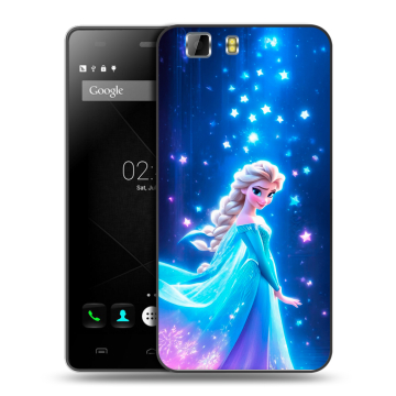 Силиконовый чехол на Doogee X5 с принтом Холодное сердце Frozen Силиконовый чехол на Doogee X5 с принтом Холодное сердце Frozen