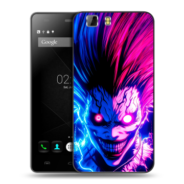 Силиконовый чехол на Doogee X5 с принтом Death note Тетрадь смерти