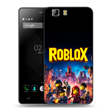 Силиконовый чехол на Doogee X5 с принтом Roblox Роблокс Силиконовый чехол на Doogee X5 с принтом Roblox Роблокс